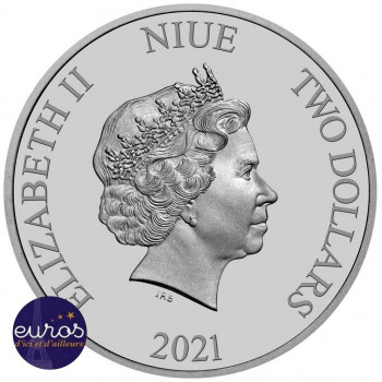 NIUE 2021 - 2$ NZD Pirates...