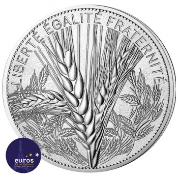 Pièce de 20 euros commémorative FRANCE 2022 - Blé - Argent 900‰ - Belle Épreuve