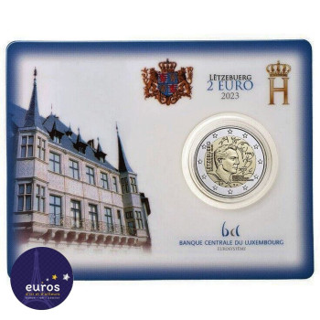 Coincard 2 euros BU LUXEMBOURG 2023 - Membre du Comité International Olympique - Brillant Universel
